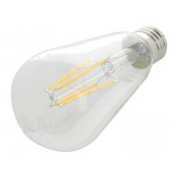 Lampă LED E27 7W Alb Cald 2700K