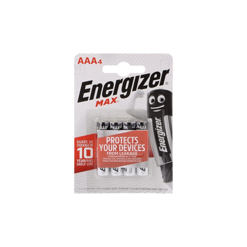 Baterii alcaline AAA 1,5V 4buc MAX | Electronic-mag.ro | Componente Electronice