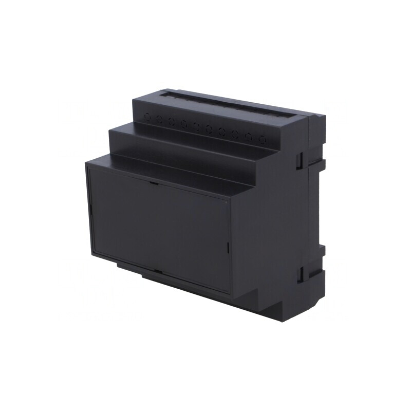 Carcasă DIN 90x87x65mm ABS Neagră | Electronic-mag.ro | Componente Electronice Carcasă DIN 90x87x65mm ABS Neagră | Electronic-mag.ro | Componente Electronice