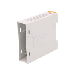 Carcasă bază 22,5mm ABS gri Serie EH 22,5 | Electronic-mag.ro | Componente Electronice