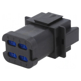 Conector Cablu-Cablu PX0 8-Pin Negru