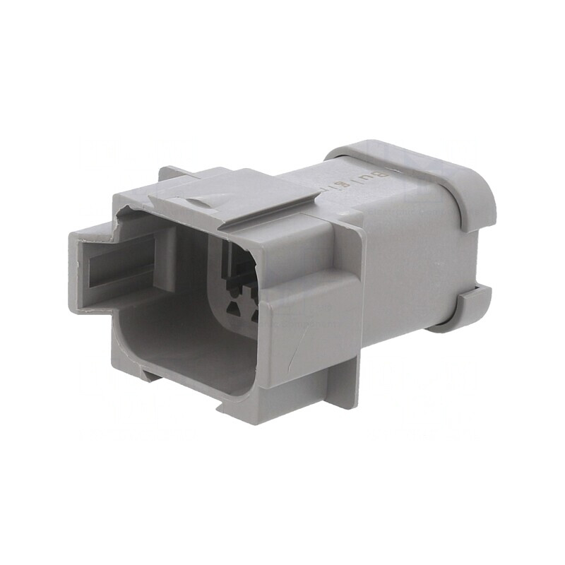 Conector cablu-cablu PX0 tată 8 pini gri IP68 | Electronic-mag.ro | Componente Electronice