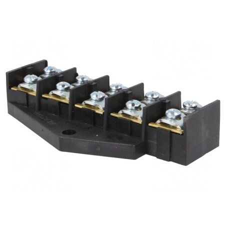 Regletă de Conexiuni Terminal cu Şurub 16mm2 400V 5 Piste | Electronic-mag.ro | Componente Electronice