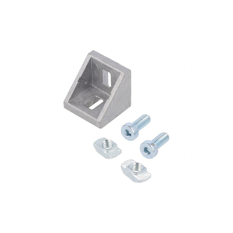 Colțar pentru Profile 8mm 29x27.2x27.2mm | Electronic-mag.ro | Componente Electronice