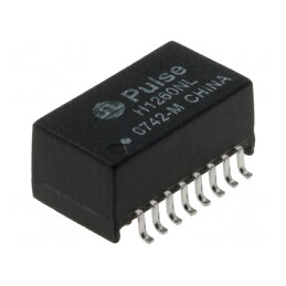 Transformator: Ethernet; SMD; -1,1dB
