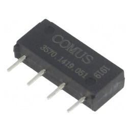 Releu senzor reed SPST-NO 5VDC 500mA 200VDC 10W | Electronic-mag.ro | Componente Electronice