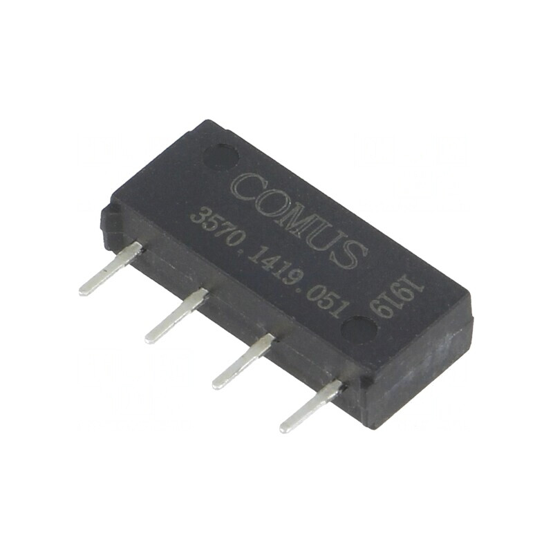 Releu senzor reed SPST-NO 5VDC 500mA 200VDC 10W | Electronic-mag.ro | Componente Electronice