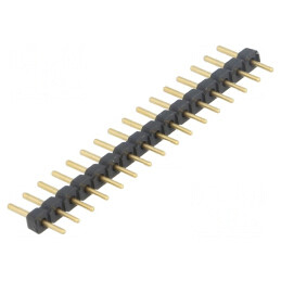 Șir Pini 1x16 THT Aurit 2,54mm | Electronic-mag.ro | Componente Electronice