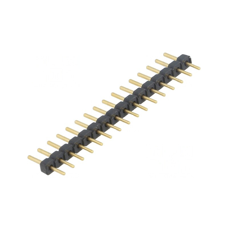 Șir Pini 1x16 THT Aurit 2,54mm | Electronic-mag.ro | Componente Electronice