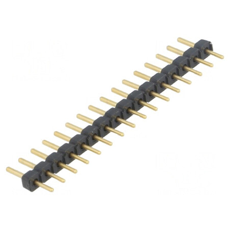 Șir Pini 1x16 THT Aurit 2,54mm | Electronic-mag.ro | Componente Electronice
