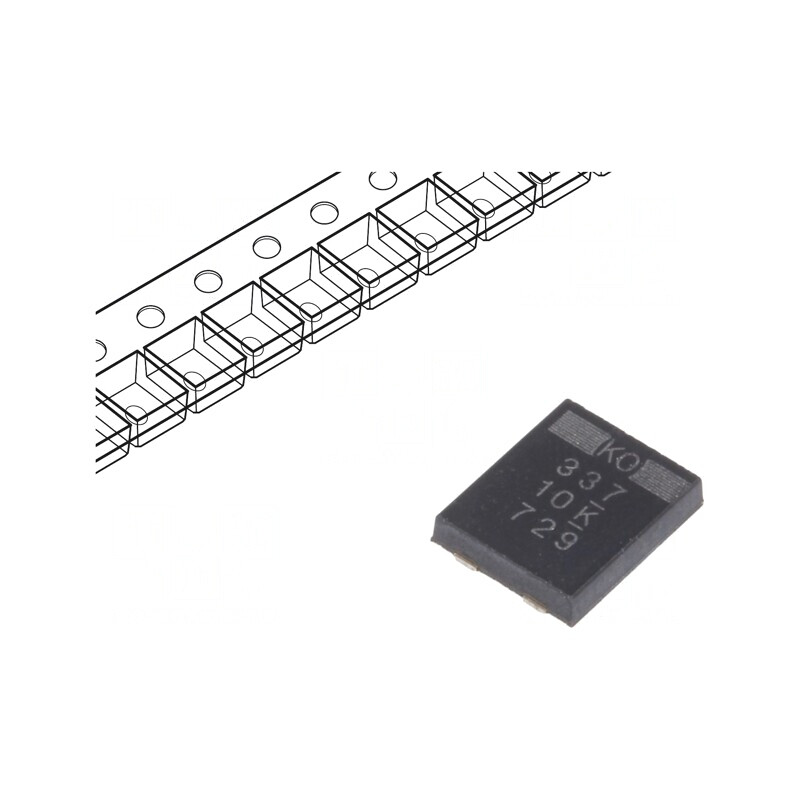 Condensator tantal-polimer low ESR 330uF 10V SMD | Electronic-mag.ro | Componente Electronice