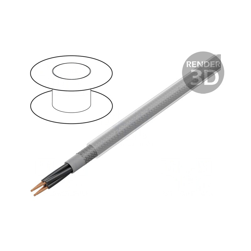 Cablu electric ecranat PVC 300V/500V | Electronic-mag.ro | Componente Electronice Cablu electric ecranat PVC 300V/500V | Electronic-mag.ro | Componente Electronice