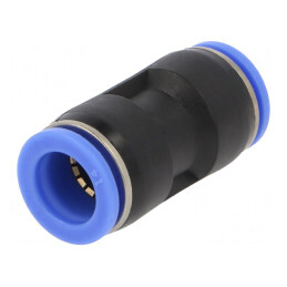 Racord Push-In Simplu de Trecere PBT BLUELINE | Electronic-mag.ro | Componente Electronice