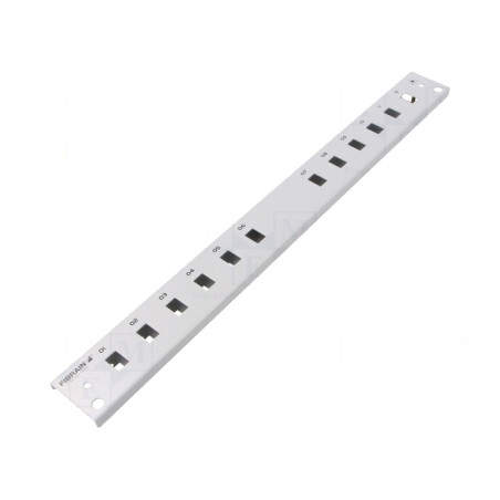 Panou Frontal 1U Gri | Electronic-mag.ro | Componente Electronice