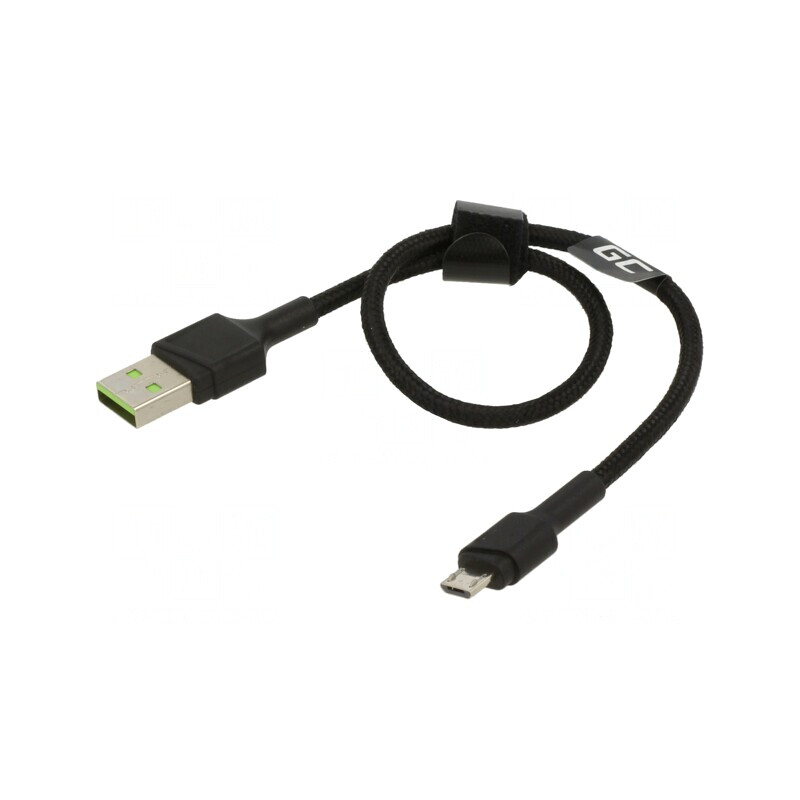 Cablu USB 2.0 A la Micro B 0,3m Negru | Electronic-mag.ro | Componente Electronice Cablu USB 2.0 A la Micro B 0,3m Negru | Electronic-mag.ro | Componente Electronice