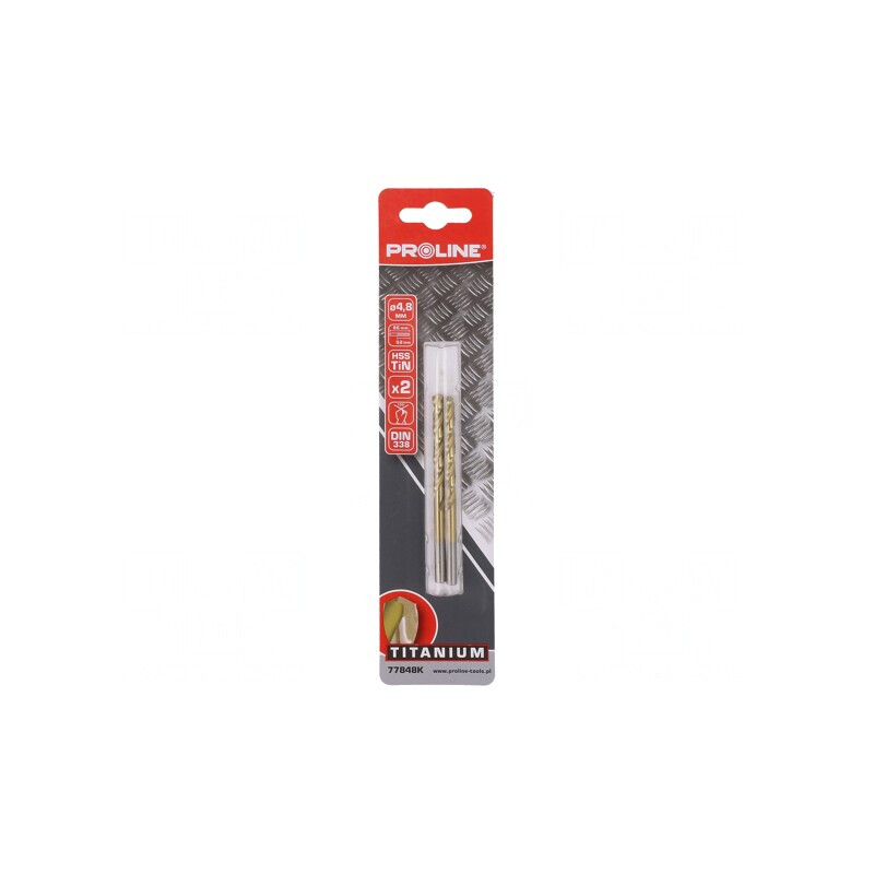Burghiu pentru metal Ø 4.8mm, set 2 buc. | Electronic-mag.ro | Componente Electronice