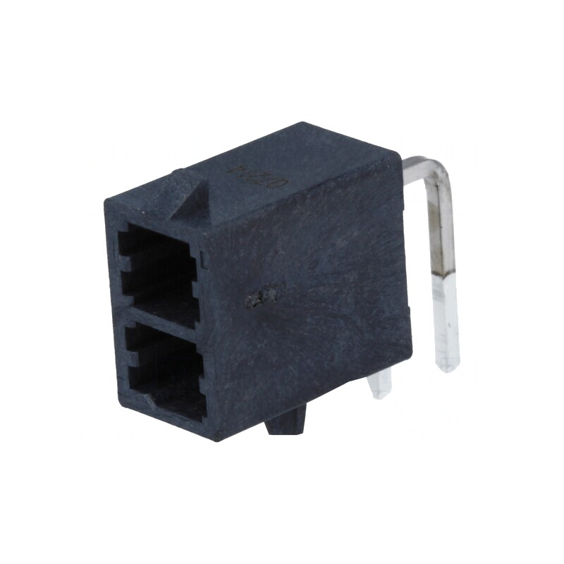 Conector Soclu Mega-Fit 5,7mm 2-PIN 23A THT | Electronic-mag.ro | Componente Electronice