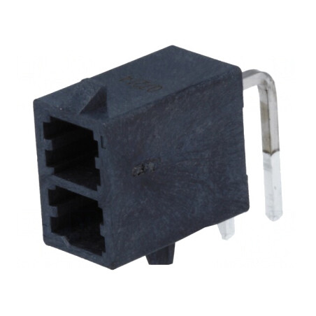 Conector Soclu Mega-Fit 5,7mm 2-PIN 23A THT | Electronic-mag.ro | Componente Electronice