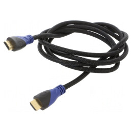 Cablu HDMI 1.4 2m Negru | Electronic-mag.ro | Componente Electronice