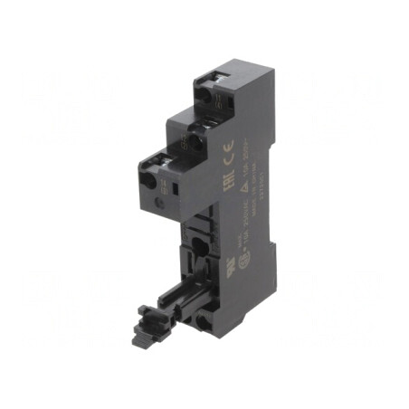 Stativ pentru șină DIN cu cleme și șuruburi G2R-1-S, H3RN-1 | Electronic-mag.ro | Componente Electronice