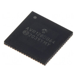 Microcontroler AVR VQFN64 1,8-5,5VDC AVR128 AVR-DA