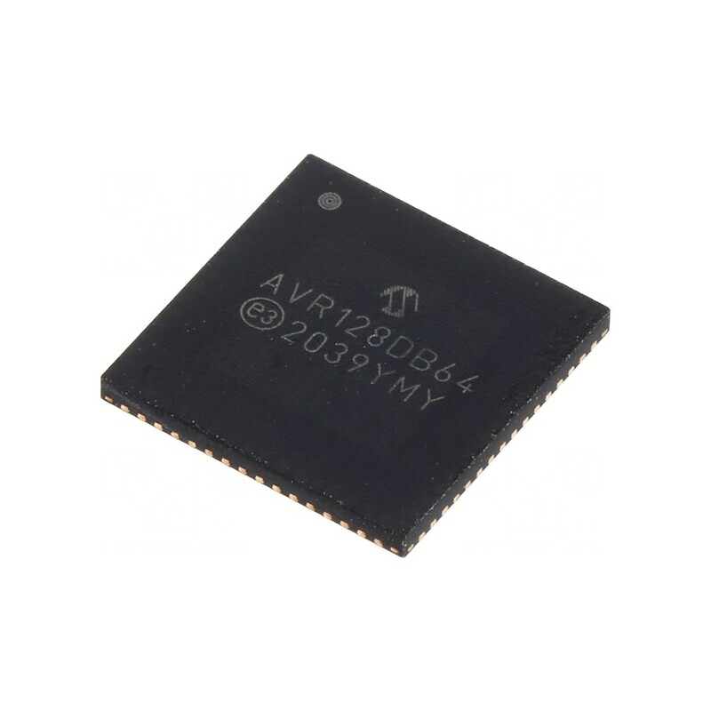 Microcontroler AVR VQFN64 1,8-5,5VDC AVR128 AVR-DA | Electronic-mag.ro | Componente Electronice