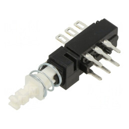Comutator Push Button DPDT ON-ON 0.5A 125VAC | Electronic-mag.ro | Componente Electronice