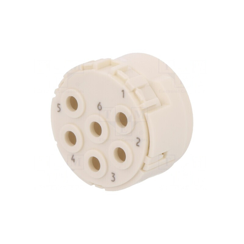 Conector M23 PIN 6 Crimpat 300V | Electronic-mag.ro | Componente Electronice