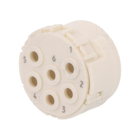 Conector M23 PIN 6 Crimpat 300V | Electronic-mag.ro | Componente Electronice