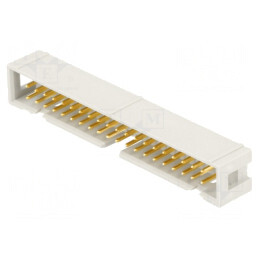 Soclu IDC 40 PIN THT 1,27mm 2,54mm