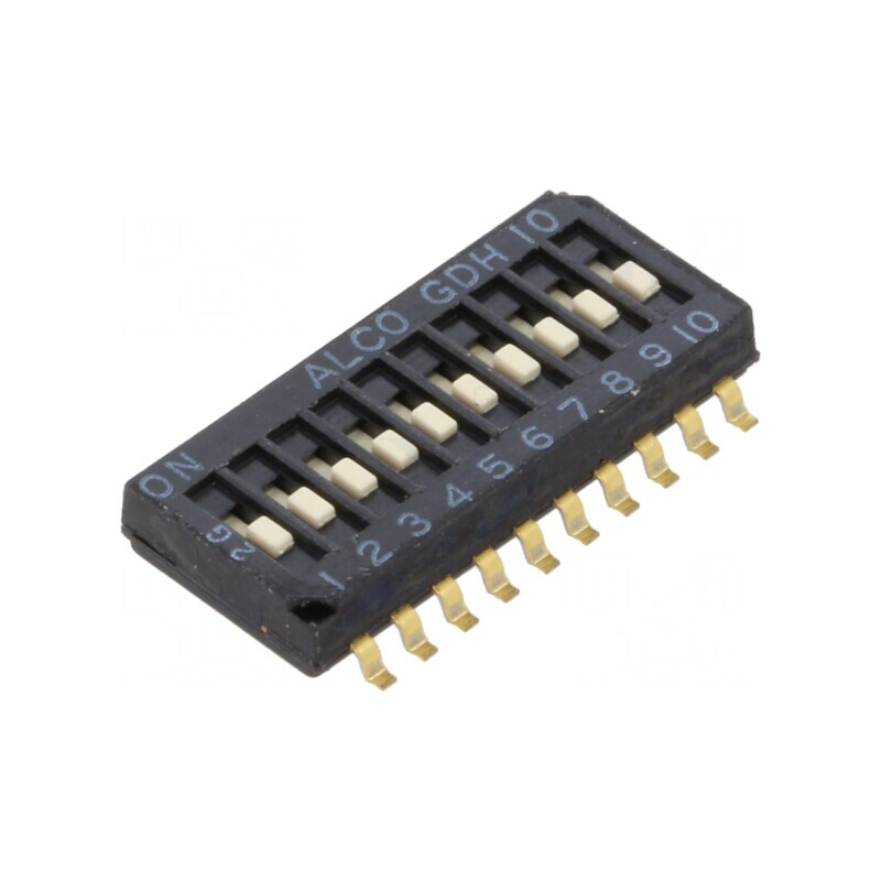 Comutator DIP-Switch 10 Secțiuni ON-OFF 0.1A 50VDC | Electronic-mag.ro | Componente Electronice Comutator DIP-Switch 10 Secțiuni ON-OFF 0.1A 50VDC | Electronic-mag.ro | Componente Electronice