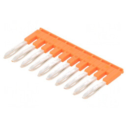 Punte cu Șuruburi Portocalie 10 Piste 600V | Electronic-mag.ro | Componente Electronice