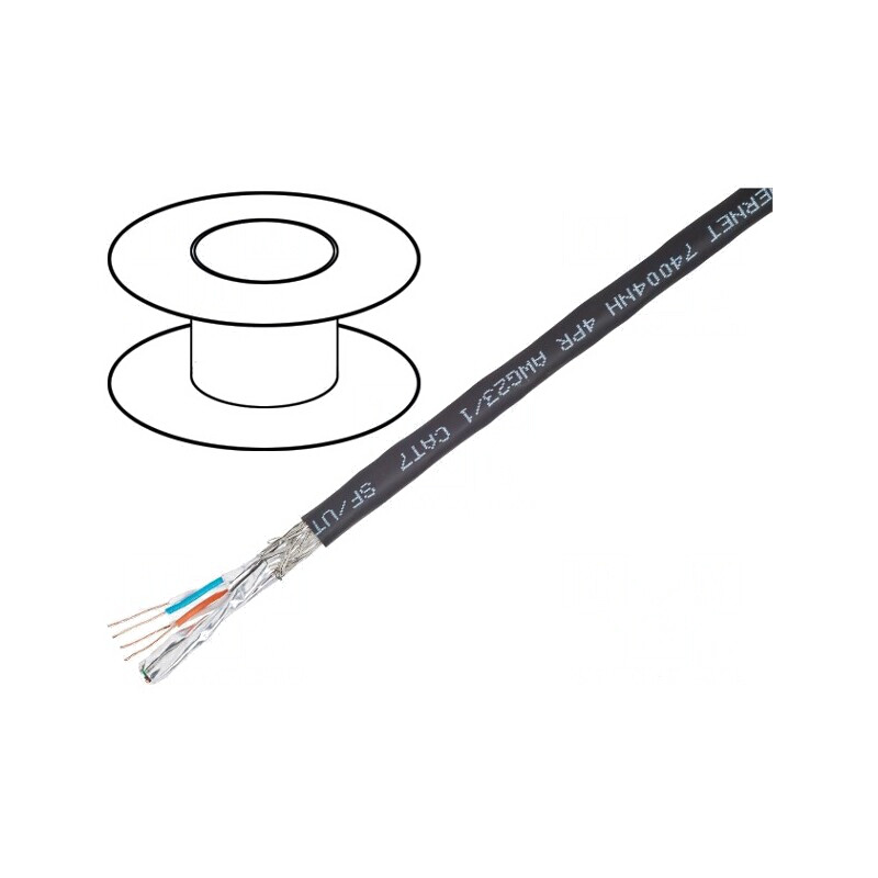Cablu Ethernet Industrial S/FTP 4x2x23AWG Cu FRNC | Electronic-mag.ro | Componente Electronice Cablu Ethernet Industrial S/FTP 4x2x23AWG Cu FRNC | Electronic-mag.ro | Componente Electronice
