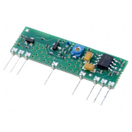 Receptor RF AM 433,92MHz 5VDC 2,5mA