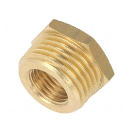 Reducție din alamă 1/4 la 1/2 inch | Electronic-mag.ro | Componente Electronice