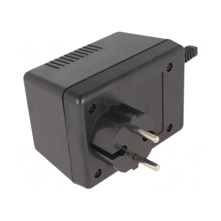Carcasă Alimentator Ventilată ABS 65.5x92x57 mm | Electronic-mag.ro | Componente Electronice