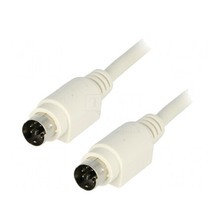 Cablu PS/2 5m Conexiune 1:1 | Electronic-mag.ro | Componente Electronice