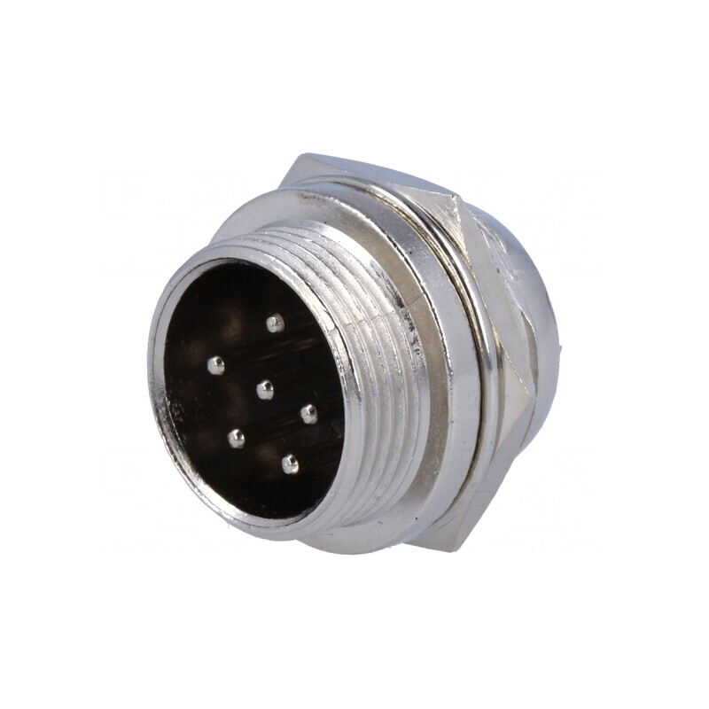 Soclu Microfon Montare Panou 6 pini | Electronic-mag.ro | Componente Electronice Soclu Microfon Montare Panou 6 pini | Electronic-mag.ro | Componente Electronice