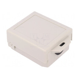 Carcasă Universală ABS Gri 79mm x 91mm x 45mm | Electronic-mag.ro | Componente Electronice