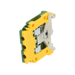 Conector Îmbinare Șine 0,2-4mm2 2 Borne Galben-Verde | Electronic-mag.ro | Componente Electronice