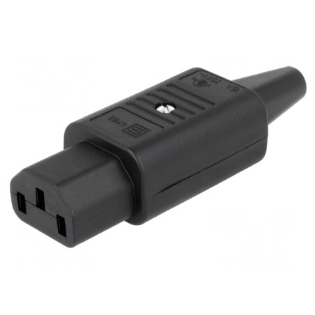 Conector Alimentare AC Mufă Mamă IEC 60320 10A 250V | Electronic-mag.ro | Componente Electronice