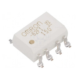 Releu Semiconductor DPST-NO 25mA 500mA 60VAC SMT | Electronic-mag.ro | Componente Electronice