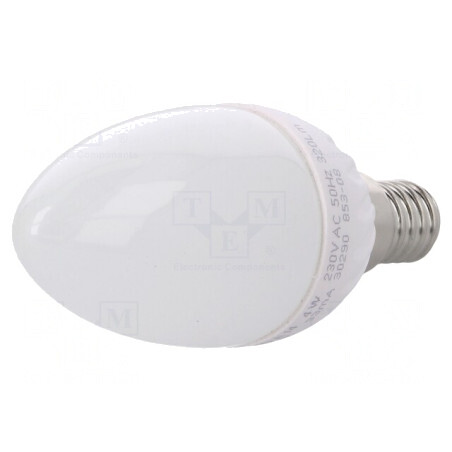 Lampă LED E14 4W 2700K 320lm Alb Cald | Electronic-mag.ro | Componente Electronice