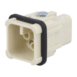 Conector HDC cu 8+7 Pinuri și Inserturi de Contact Tată | Electronic-mag.ro | Componente Electronice