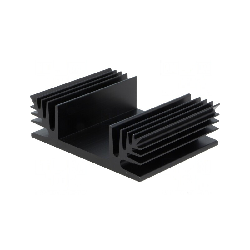 Radiator Extrudat TO3 Negru 50x65x20mm 2,9K/W | Electronic-mag.ro | Componente Electronice