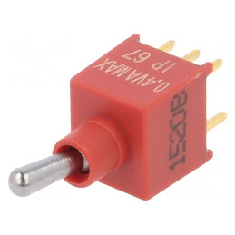 Comutator Basculant DPDT ON-ON 0,4A 20VDC | Electronic-mag.ro | Componente Electronice