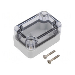 Carcasă Universală ABS Gri Deschis 40x60x30mm | Electronic-mag.ro | Componente Electronice
