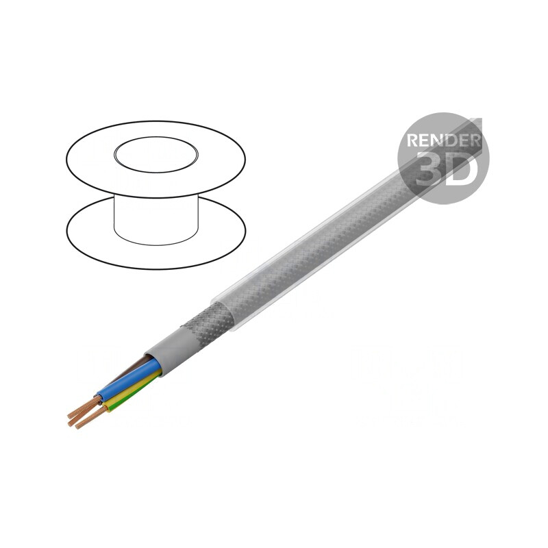 Cablu ÖLFLEX CLASSIC 100 CY 3x0.75mm² PVC Transparent Gri | Electronic-mag.ro | Componente Electronice Cablu ÖLFLEX CLASSIC 100 CY 3x0.75mm² PVC Transparent Gri | Electronic-mag.ro | Componente Electronice
