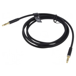 Cablu Audio Jack 3,5mm 3m Aurit | Electronic-mag.ro | Componente Electronice
