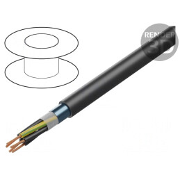 Cablu ecranat BiT 500 7G1,5mm2 Negru FR | Electronic-mag.ro | Componente Electronice
